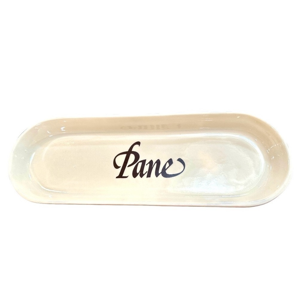 VINTAGE, McCOY POTTERY, PANE FRENCH BREAD, BREADSTICK TRAY.